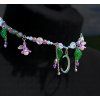 NÁHRDELNÍK "Amethyst Grove" Chirurgická ocel - ametyst