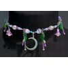 NÁHRDELNÍK "Amethyst Grove" Chirurgická ocel - ametyst