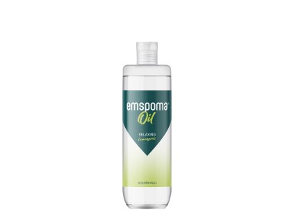Emspoma Mockup OIL 500ml RelaxingLemongrass Predni