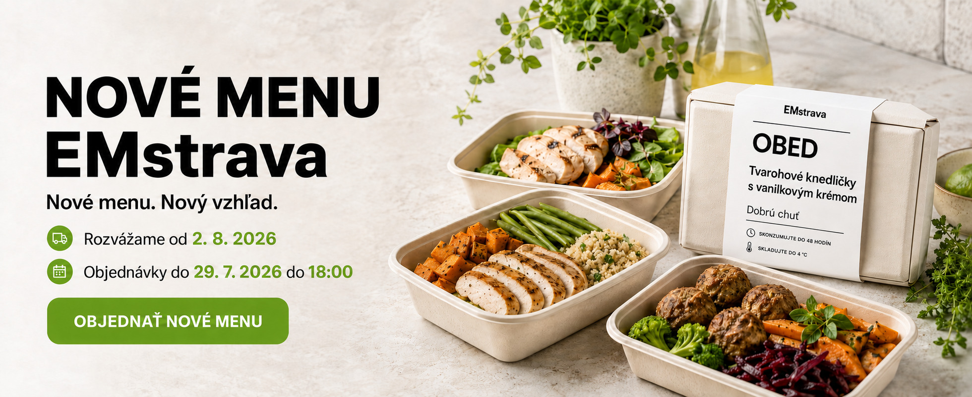 Nové menu