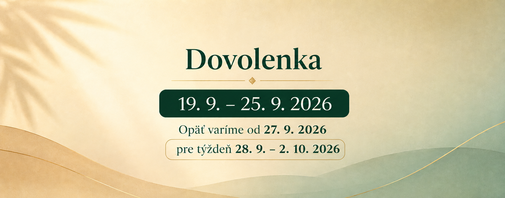 Dovolenka