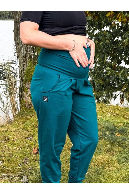 Petrolejové kalhoty | Pohodlí je šik!