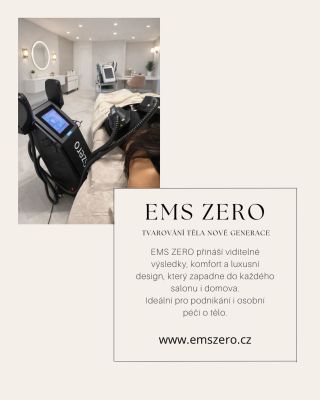 Moderní technologie, která posouvá tvarování těla na vyšší úroveň ✨ EMS ZERO je ideální volbou pro ty, kteří chtějí...