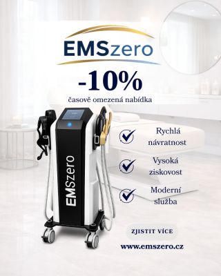 ✨ Mimořádná příležitost pro váš byznys! ✨ Získejte 10% slevu na stroj EMSzero Pro a posuňte své služby na novou úroveň. ⏳...