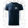 tricko panske KLASIK navy logo