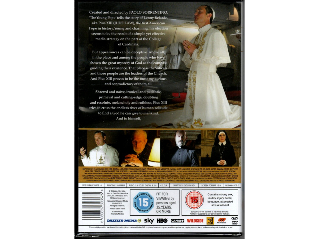 The Young Pope DVD