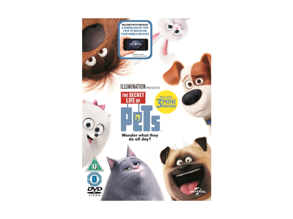 The Secret Life of Pets (2016) (DVD) | EN-filmy.cz