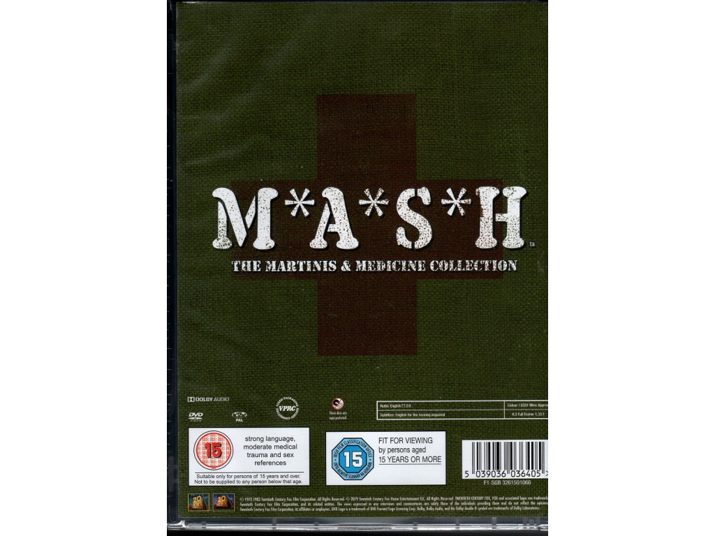 M*A*S*H - Complete Series 1-11 - The Martinis and Medicine Collection (MASH Box Set) (DVD) | EN-filmy.cz M*A*S*H - Complete Series 1-11 - The Martinis and Medicine Collection (MASH Box Set) (DVD) | EN-filmy.cz
