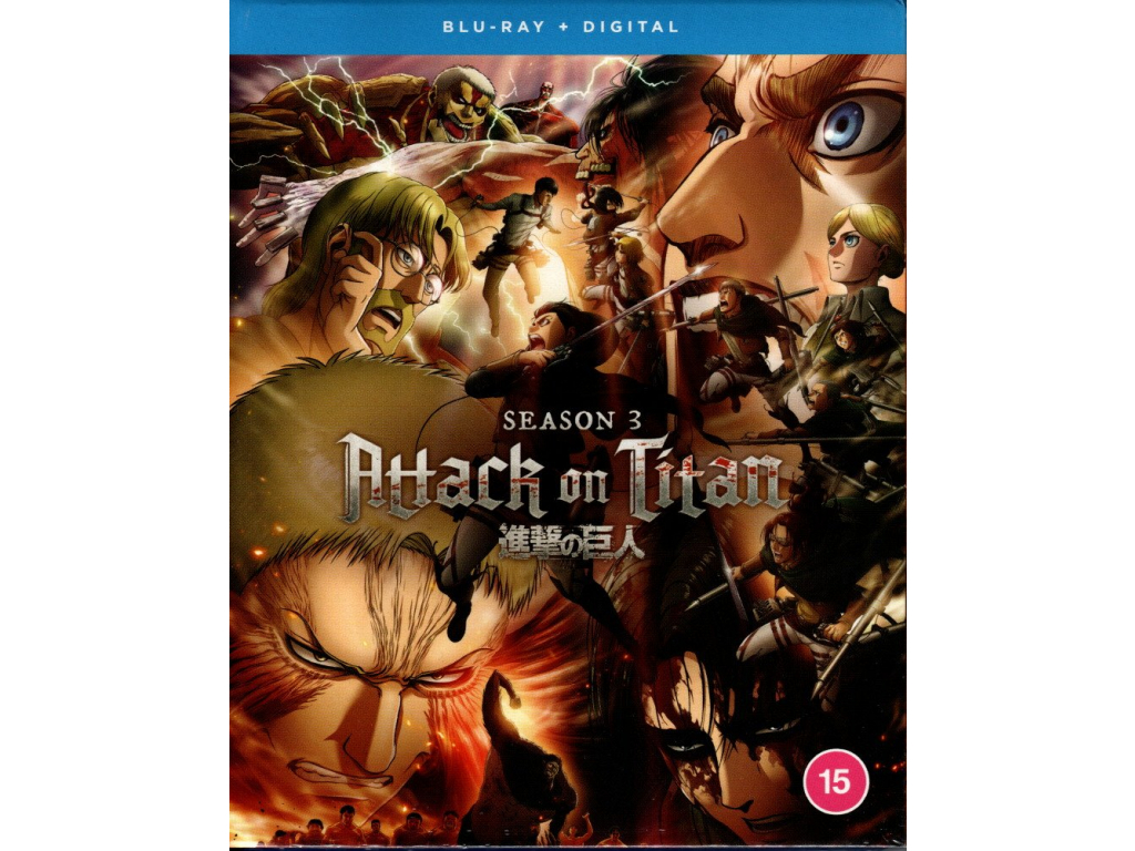 Attack On Titan - Complete Season 3 (Blu-ray)