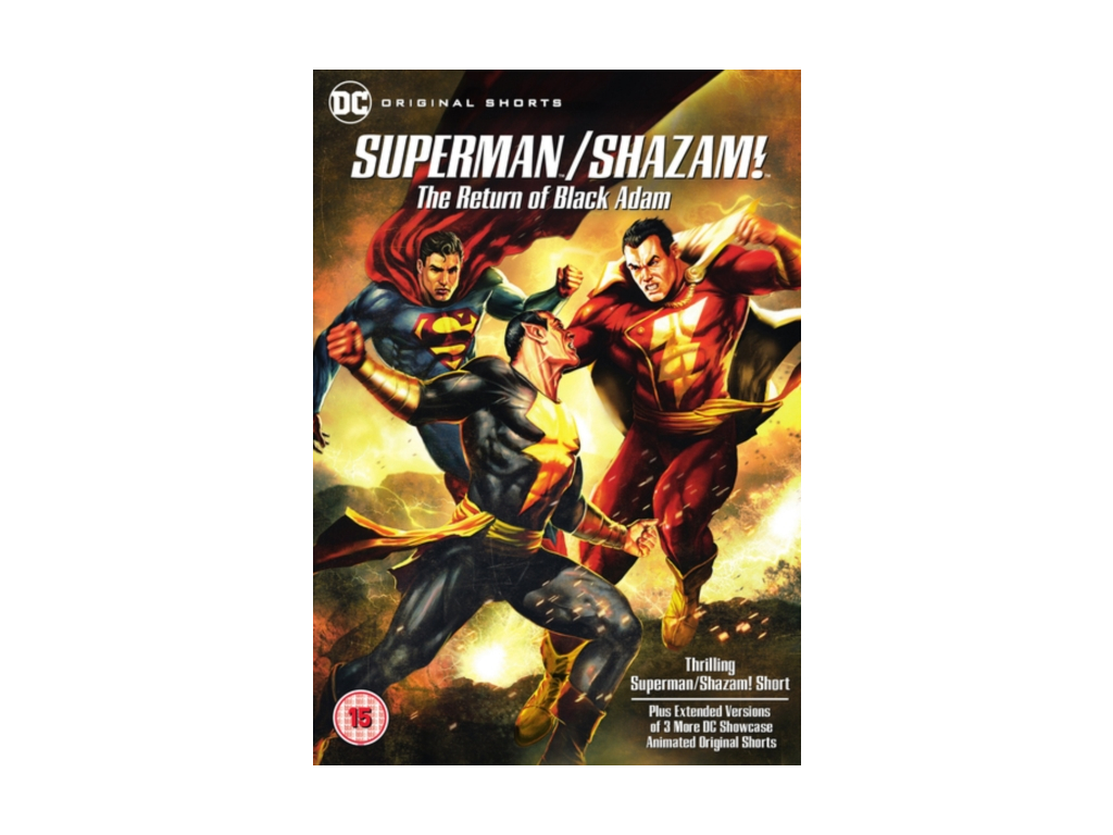 DC Universe Shorts - Superman / Shazami - The Return Of Black Adam DVD