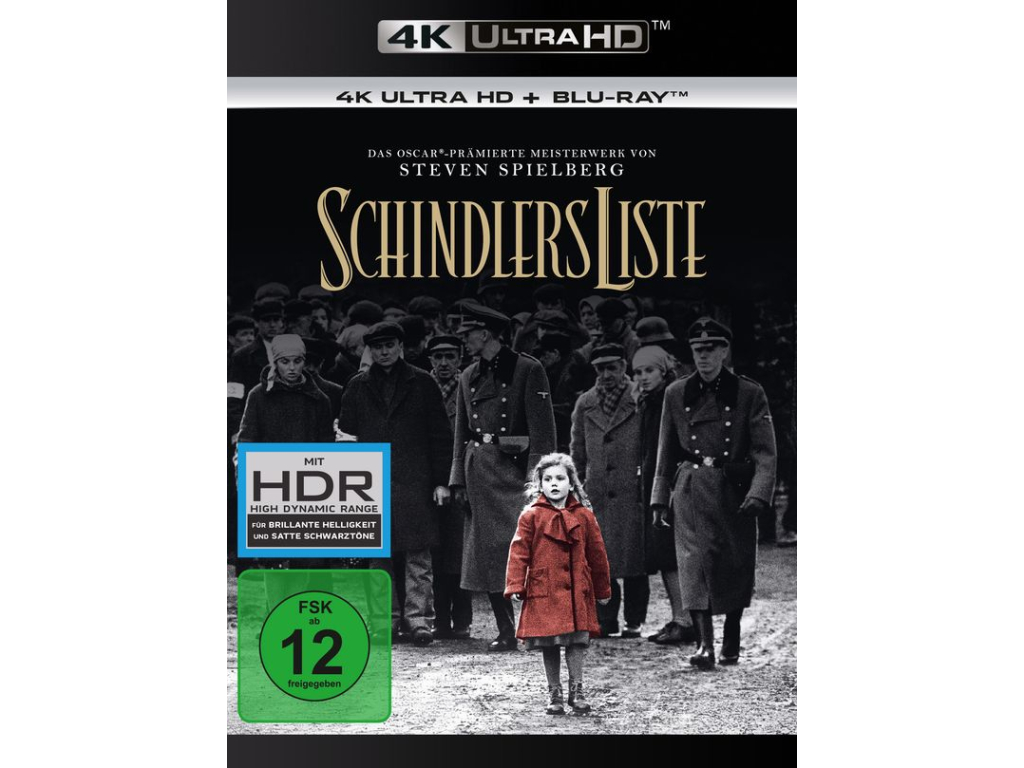 Schindlers Liste (Ultra HD Blu-ray & Blu-ray)