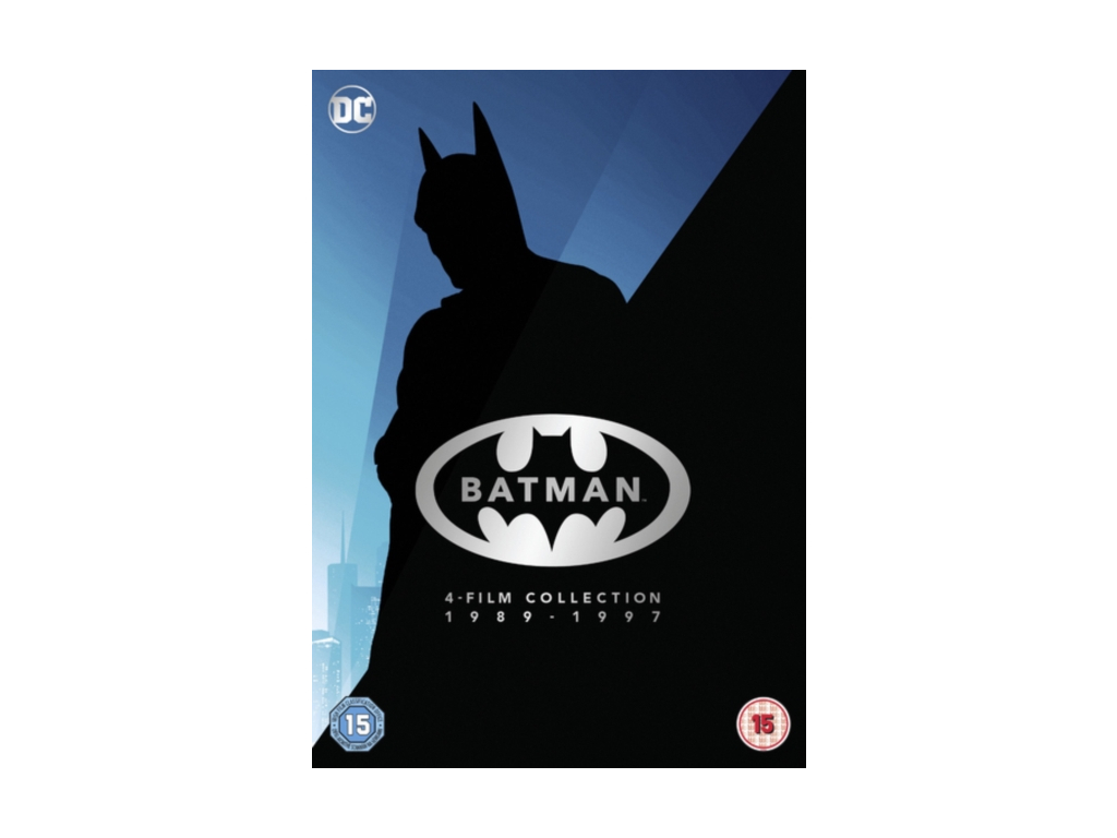 Batman (1989-1997) Batman / Returns / Forever / Batman and Robin (4 Films) DVD