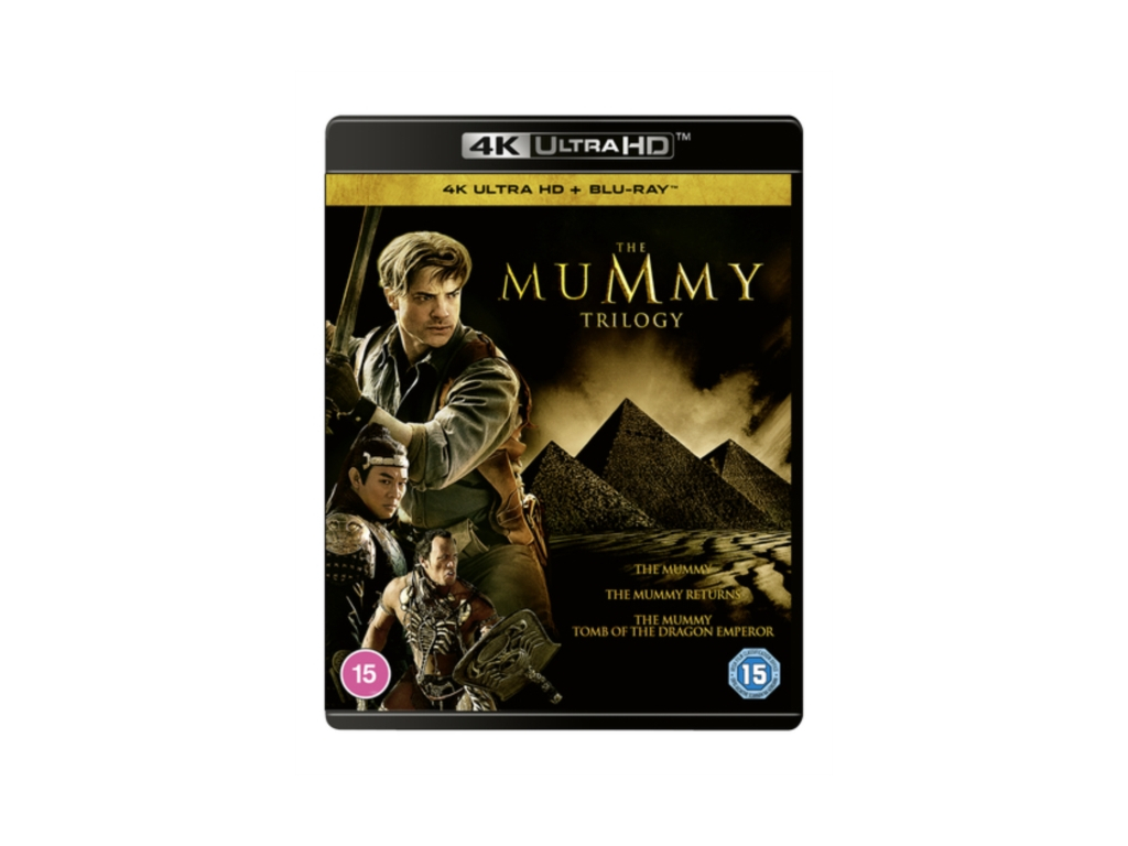 The Mummy Trilogy - The Mummy / Returns / Tomb Of The Dragon Emperor 4K Ultra HD + Blu-Ray