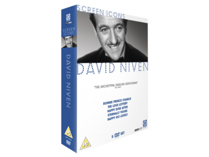 David Niven - Screen Icons Collection (Bonnie Prince Charlie The Love Lottery Happy Ever After Eternally Yours and Happy Go Lovely) (DVD)
