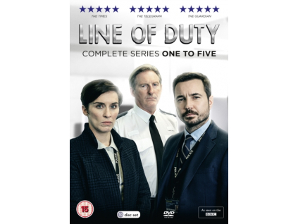 Line of Duty Series 1-5 Boxed Set (DVD)