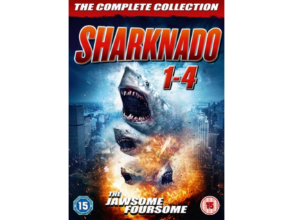 Sharknado 1-4 Box Set (DVD)