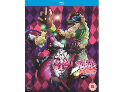 JoJo’s Bizarre Adventure Set One: Phantom Blood / Battle Tendency (Eps 1-26) - Blu-ray