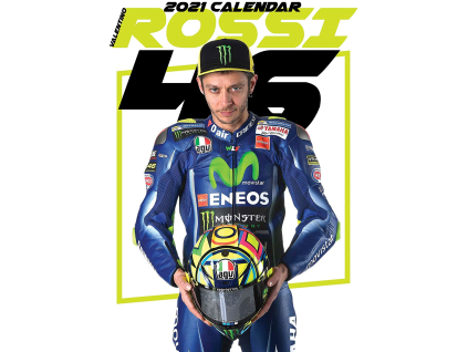 valentino rossi kalendář 2021 a3