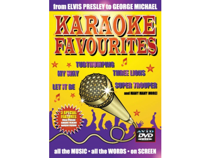 Karaoke Favourites - From Elvis Presley to George Michael (Music DVD)