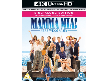 Mamma Mia: Here We Go Again! (4K UHD) (Blu-ray 4K)