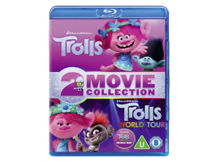 Trolls (2016) / Trolls World Tour Doublepack (2D+3D) (Blu-ray 3D)