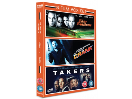 Takers / Crank / The Fast And The Furious DVD