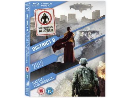 District 9 / 2012 / Battle - Los Angeles Blu-Ray