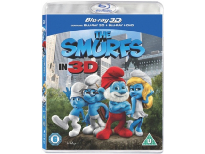 The Smurfs 3D+2D Blu-Ray