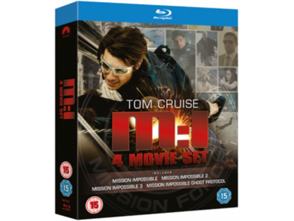 Mission Impossible Quadrilogy (4 Films) Blu-Ray