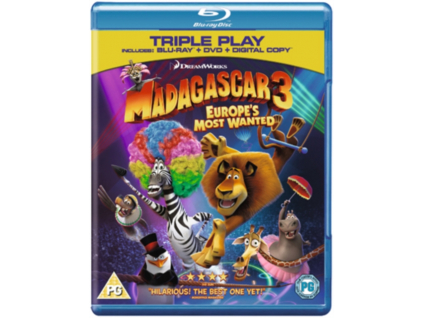 Madagascar 3 - Europes Most Wanted Blu-Ray