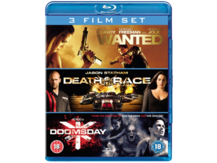 Wanted / Death Race / Doomsday Blu-Ray