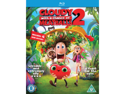 Cloudy With A Chance Of Meatballs 2 Blu-Ray