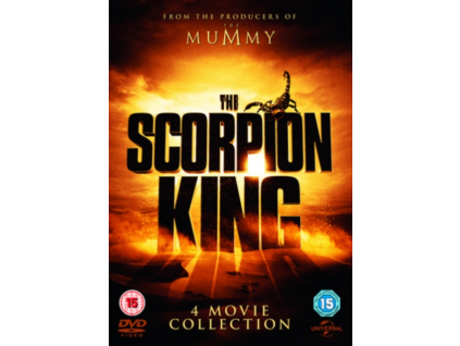 The Scorpion King 1 to 4 Complete Movie Quadrilogy (4 Films) DVD