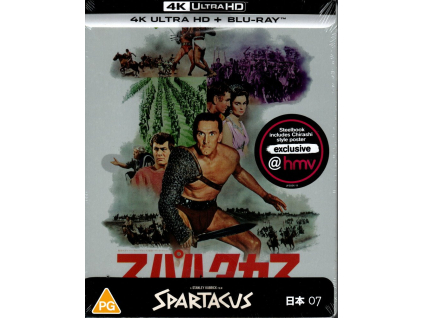 Spartacus Limited Edition Steelbook 4K Ultra HD