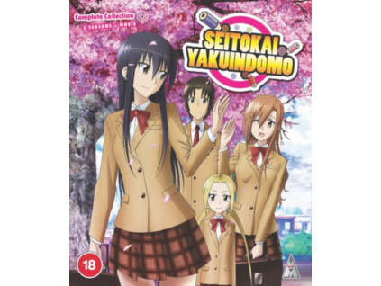 Seitokai Yakuindomo Seasons 1 to 2 + Movie Collection Blu-Ray