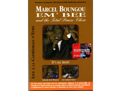 MARCEL BOUNGOU EMBEE AND THE TOTAL PRAISE CHOIR - Recorded Live - Cathedrale DEvry - 2005 Film (DVD)