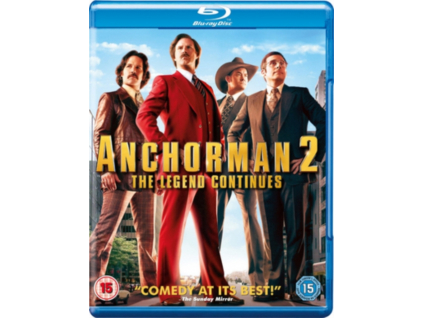 Anchorman 2 - The Legend Continues Blu-Ray