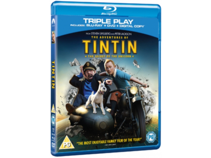 The Adventures Of Tintin - The Secret Of The Unicorn Blu-Ray