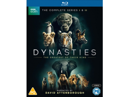 David Attenborough - Dynasties Series I to  II Blu-Ray
