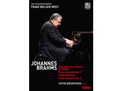 BRONFMAN/WELSER-MOST - Brahms/Piano Concerto (DVD)