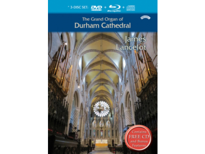 JAMES LANCELOT - The Grand Organ Of Durham Cathedral (Blu-ray + DVD)