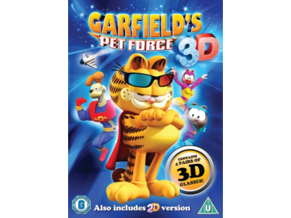 Garfield - Pet Force 3D DVD