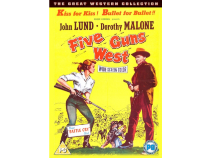 Five Guns West DVD