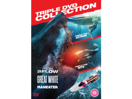 Maneater / From Below / Great White DVD