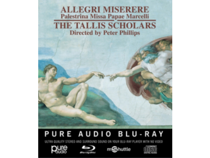 TALLIS SCHOLARSPHILLIPS - Allegrimiserere (Blu-ray)