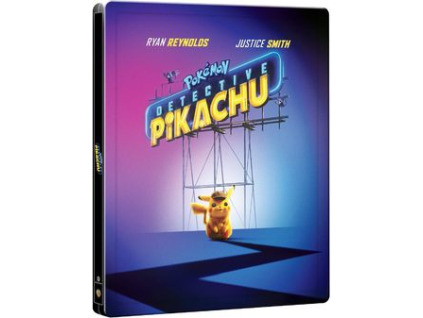 Detective Pikachu 3D Limited Edition Steelbook Blu-Ray