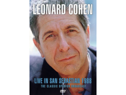 LEONARD COHEN - Live In San Sebastian 1988 (DVD)