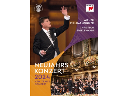 CHRISTIAN THIELEMANN & WIENER PHIL-HARMONIC - New Years Concert 2024 (DVD)