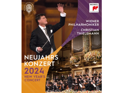 CHRISTIAN THIELEMANN & WIENER PHIL-HARMONIC - New Years Concert 2024 (Blu-ray)
