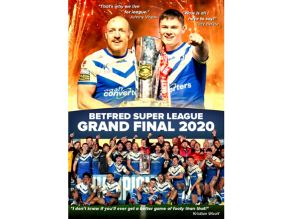 Betfred Super League Grand Final 2020 - Wigan Warriors 4 St Helens 8 (DVD)